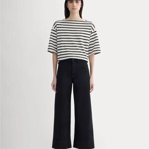 Everlane Mariner Crop Wide-Leg Jeans 24